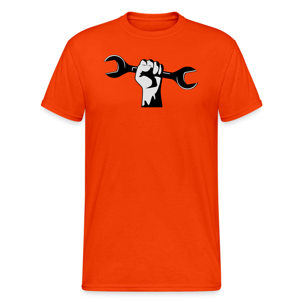 SSW1657 Tshirt Hand Schrauberschlüssel - kräftig Orange