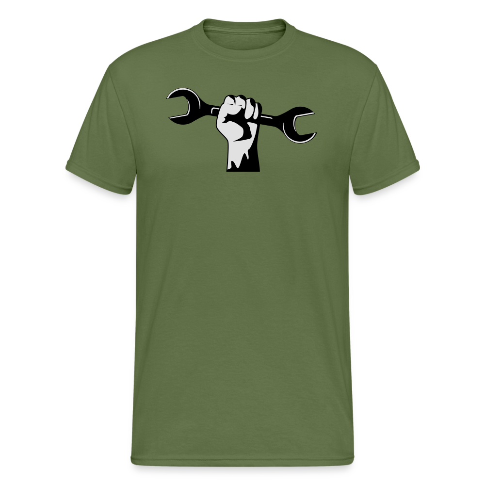 SSW1657 Tshirt Hand Schrauberschlüssel - Militärgrün