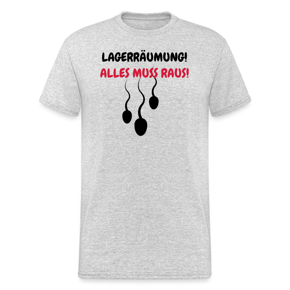 SSW1669 Tshirt LAGERRÄUMUNG! ALLES MUSS RAUS! - Grau meliert