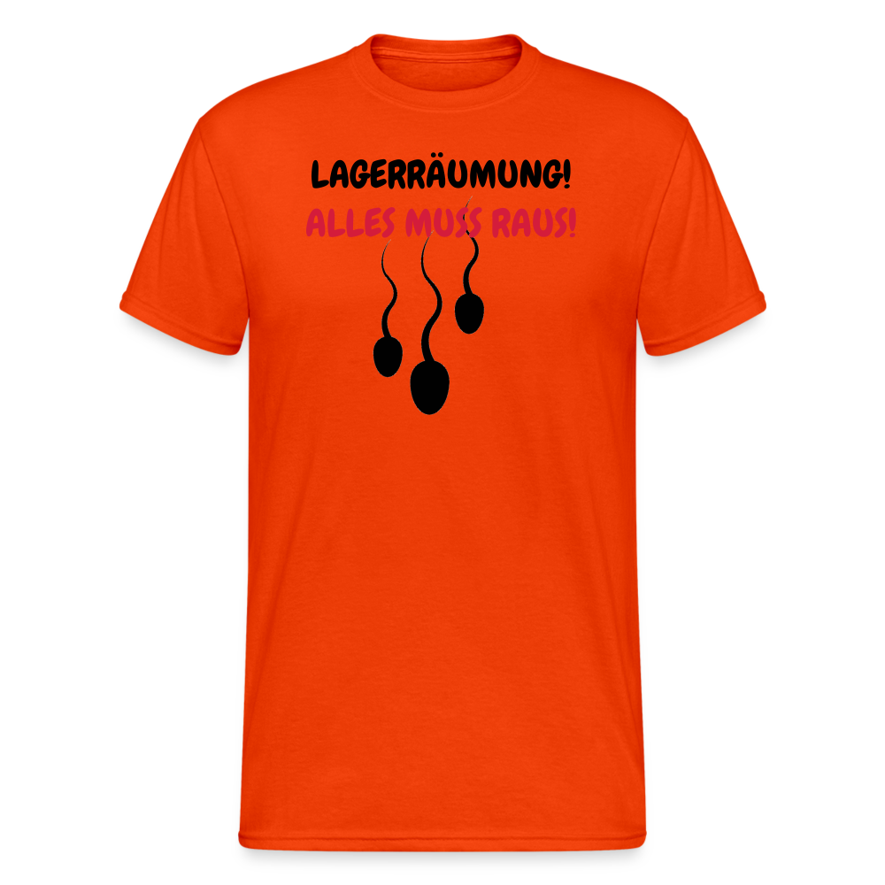 SSW1669 Tshirt LAGERRÄUMUNG! ALLES MUSS RAUS! - kräftig Orange