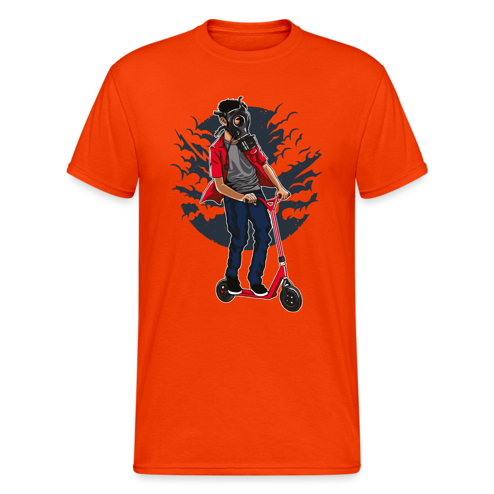 SSW1671 Tshirt Gasmaskenreiter - kräftig Orange
