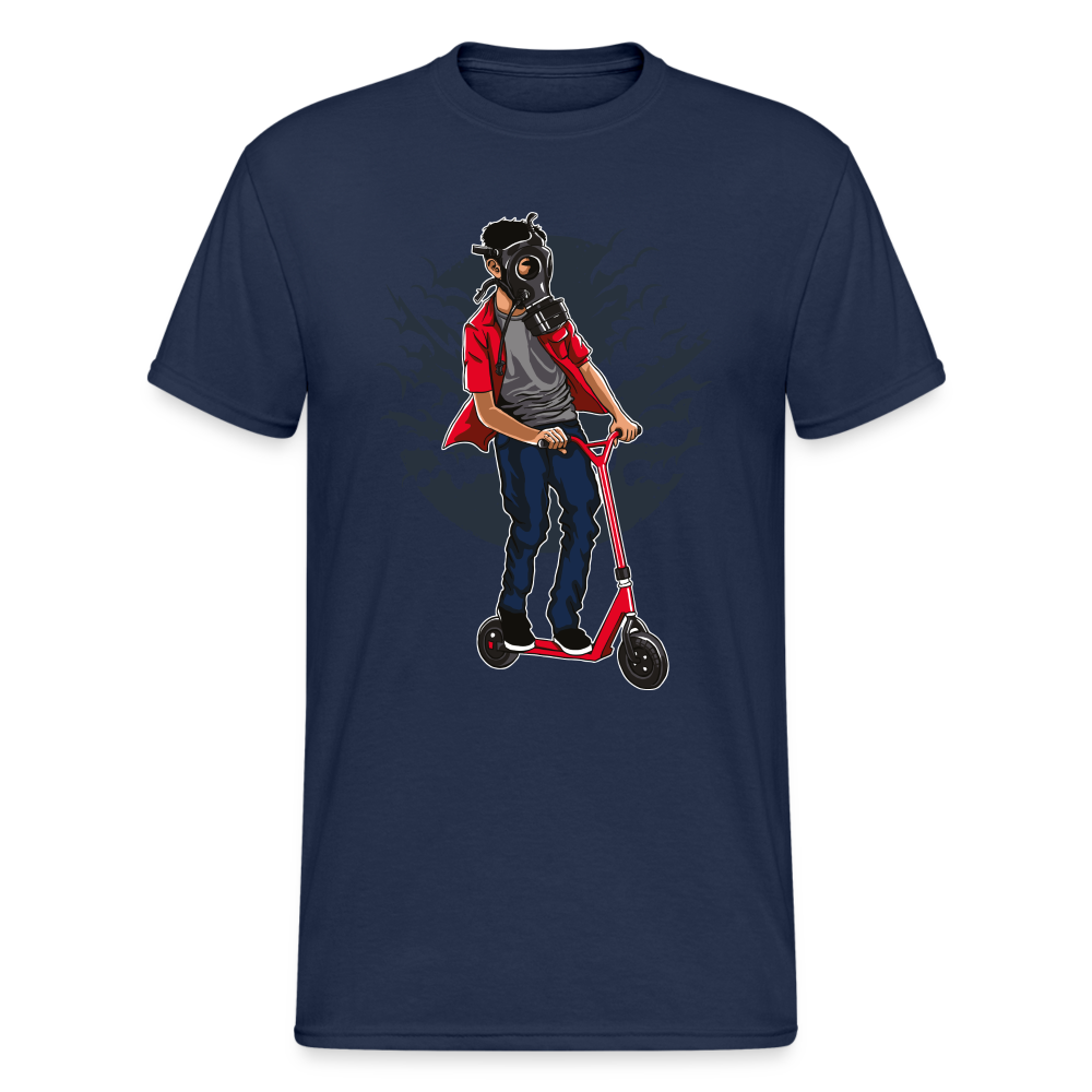 SSW1671 Tshirt Gasmaskenreiter - Navy