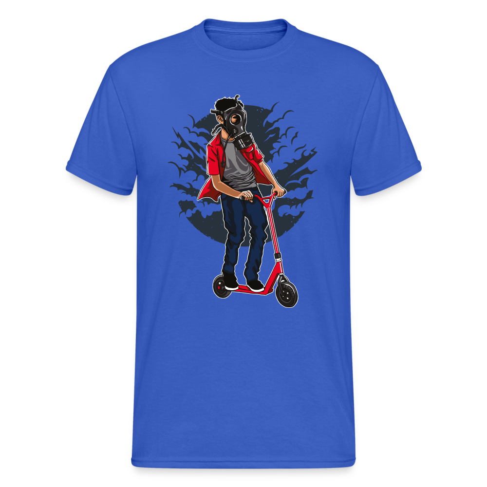 SSW1671 Tshirt Gasmaskenreiter - Königsblau