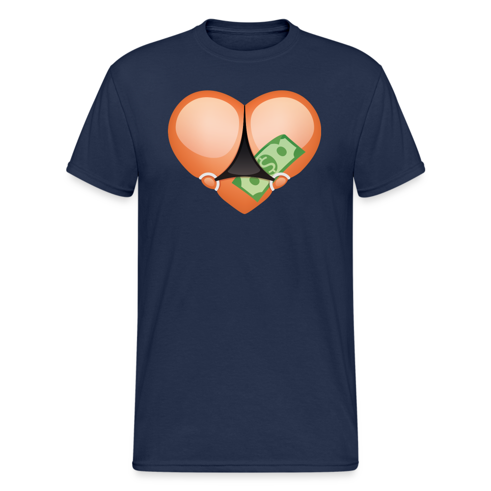 SSW1674 Tshirt Stripperherz - Navy