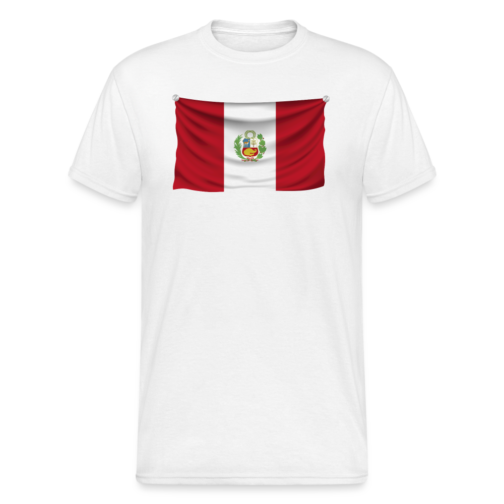 SSW1678 Tshirt Flagge Paraguay - weiß