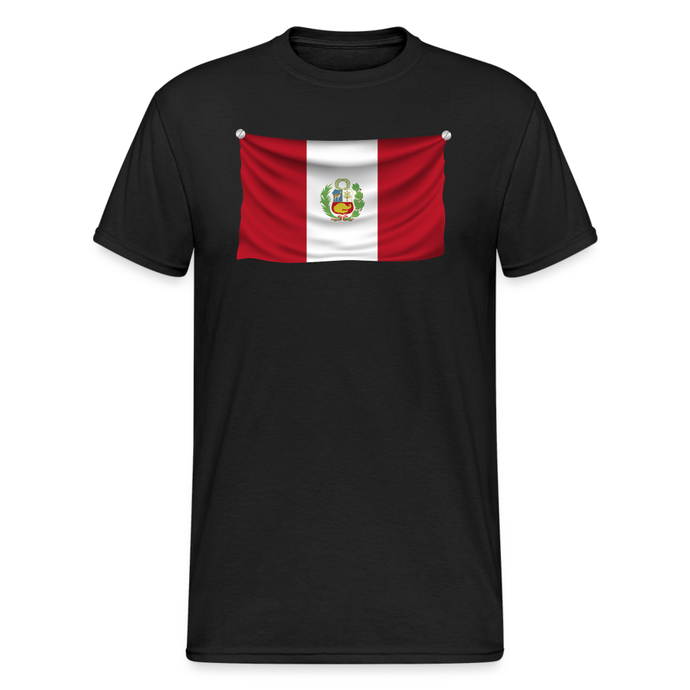 SSW1678 Tshirt Flagge Paraguay - Schwarz