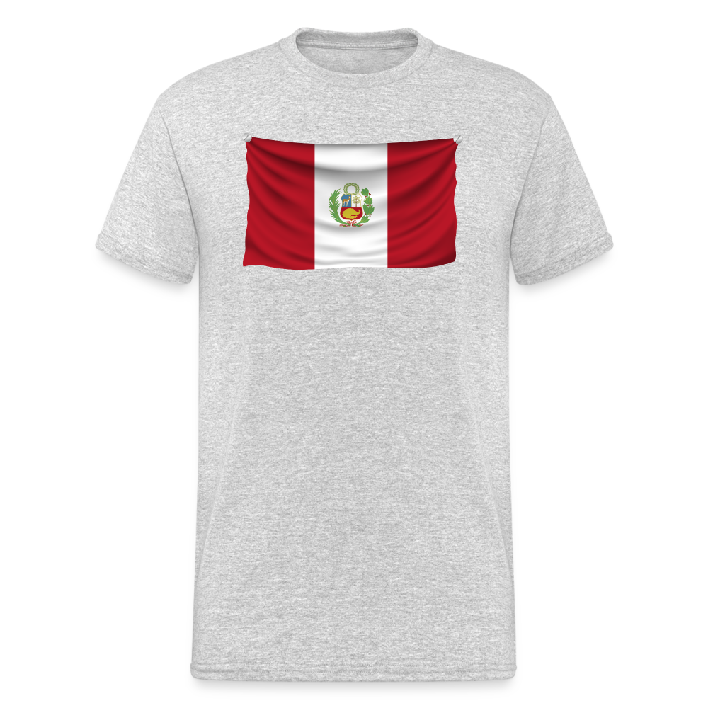 SSW1678 Tshirt Flagge Paraguay - Grau meliert
