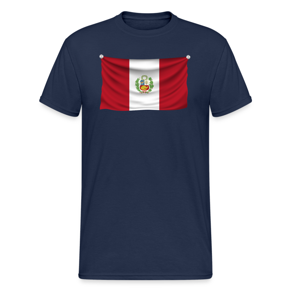 SSW1678 Tshirt Flagge Paraguay - Navy