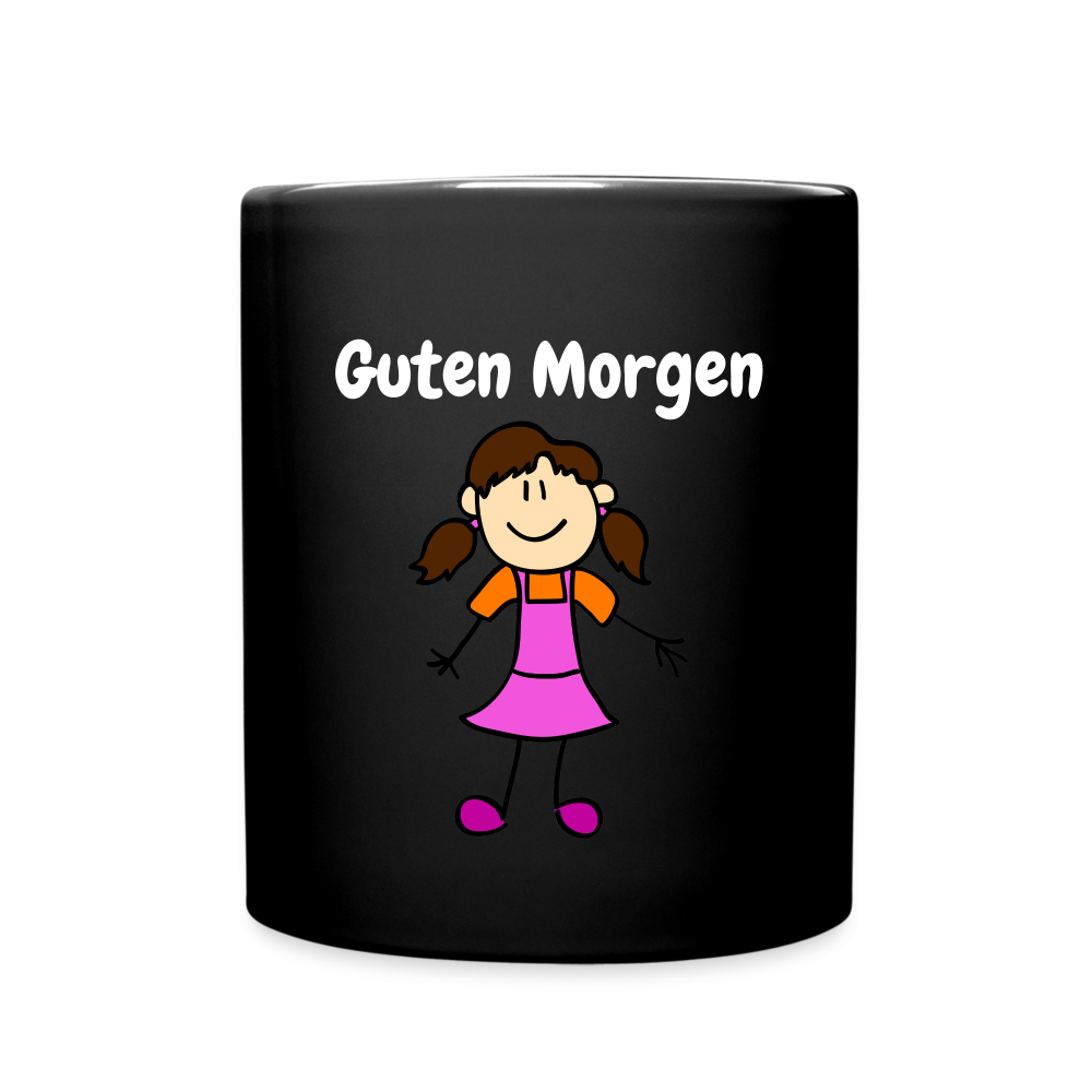 SSW1700 Kaffeebecher Guten Morgen - Schwarz