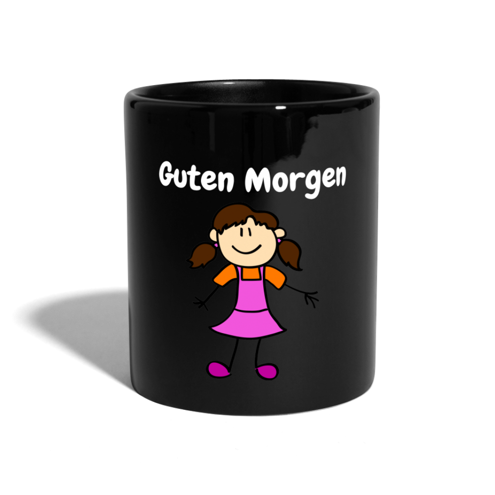 SSW1700 Kaffeebecher Guten Morgen - Schwarz