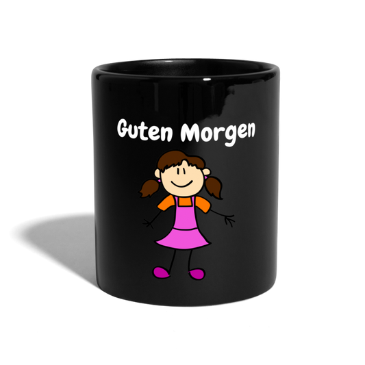 SSW1700 Kaffeebecher Guten Morgen - Schwarz