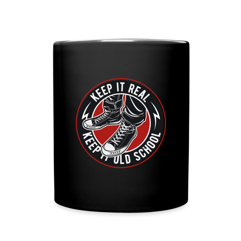 SSW1702 Kaffeebecher Keep it Oldschool - Schwarz