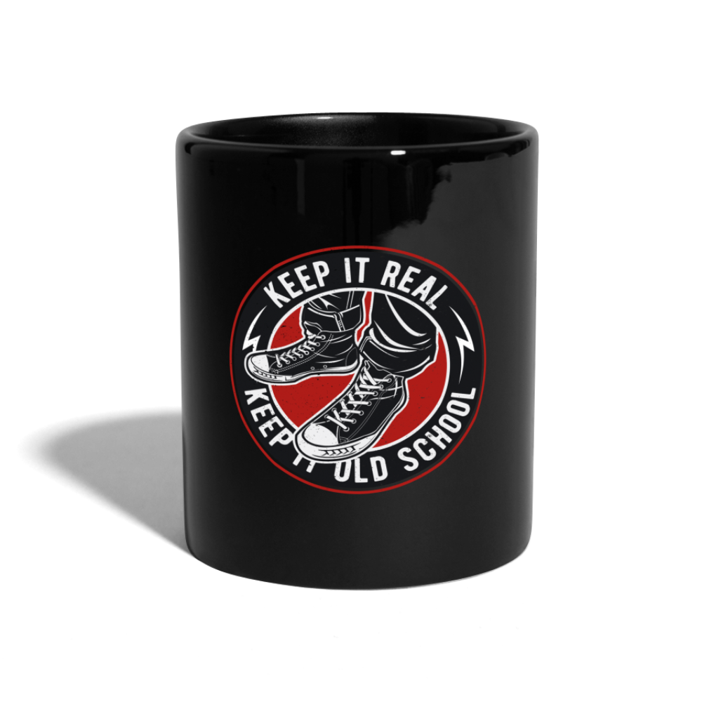 SSW1702 Kaffeebecher Keep it Oldschool - Schwarz