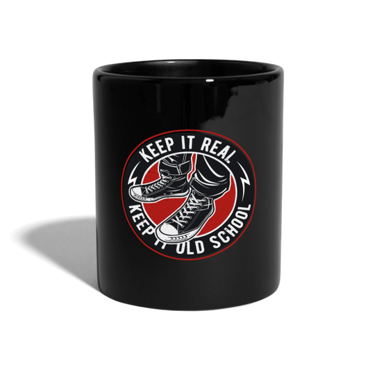 SSW1702 Kaffeebecher Keep it Oldschool - Schwarz