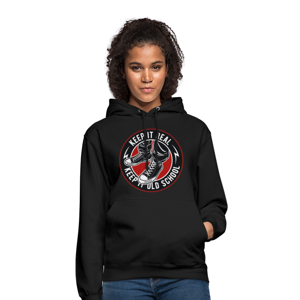 SSW1707 Unisex Hoodie Keep it Oldschool - Schwarz