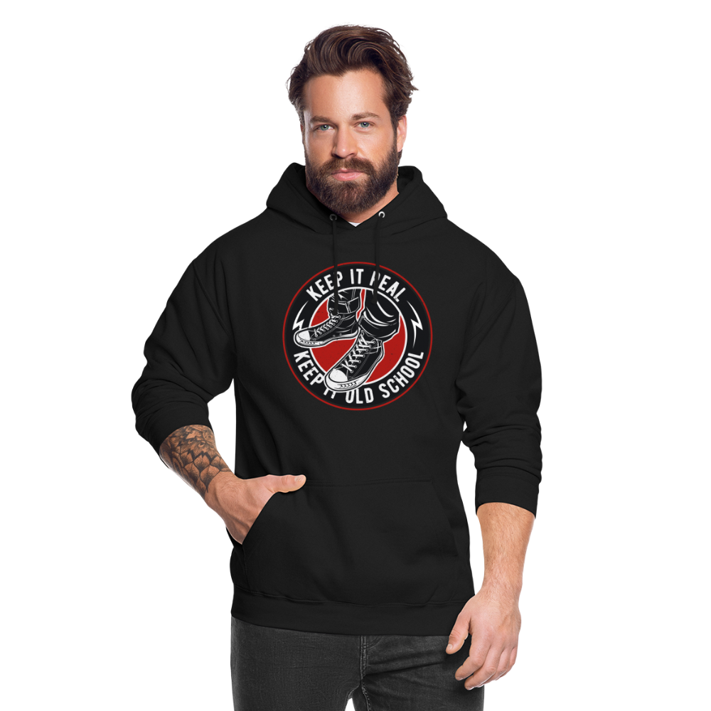SSW1707 Unisex Hoodie Keep it Oldschool - Schwarz