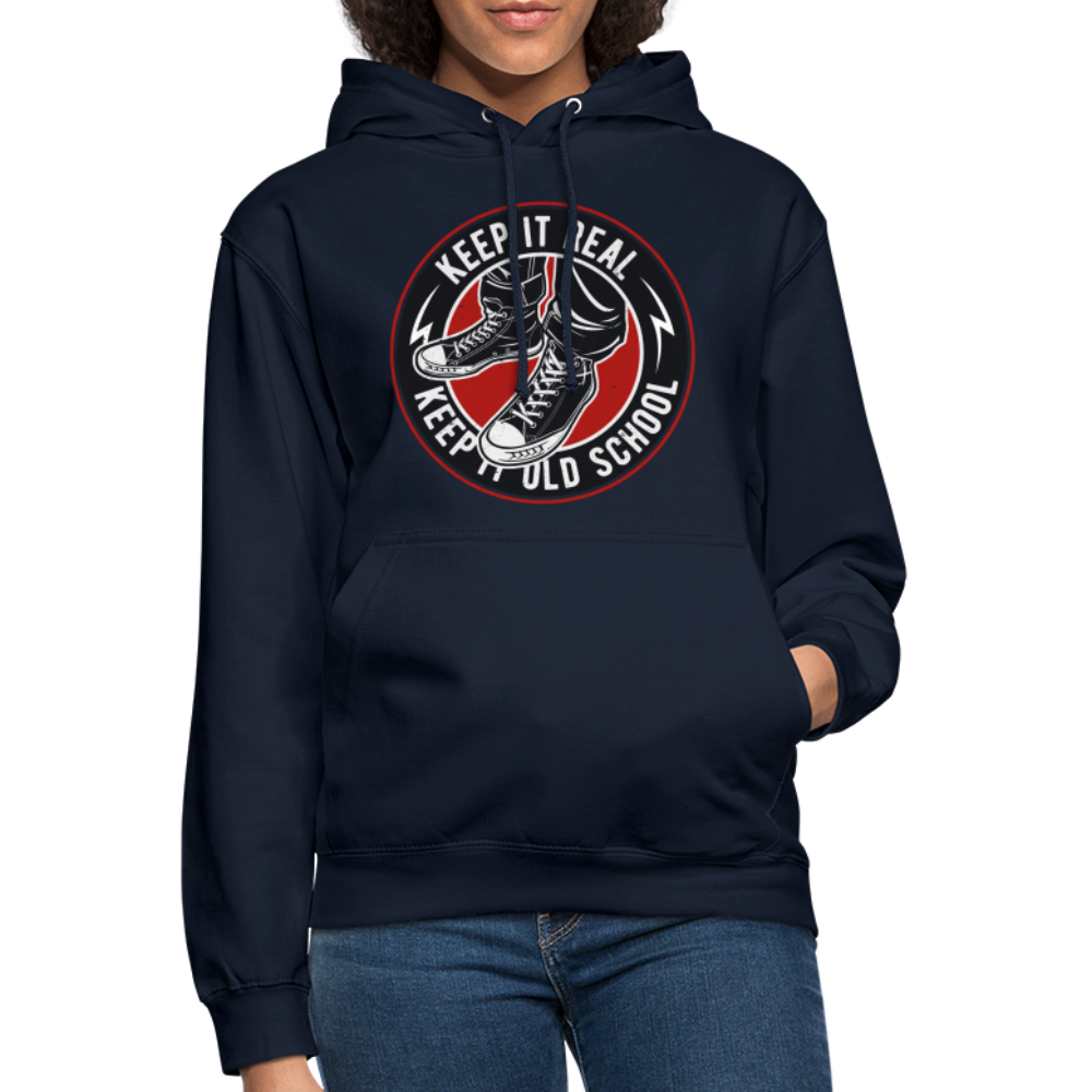 SSW1707 Unisex Hoodie Keep it Oldschool - Navy