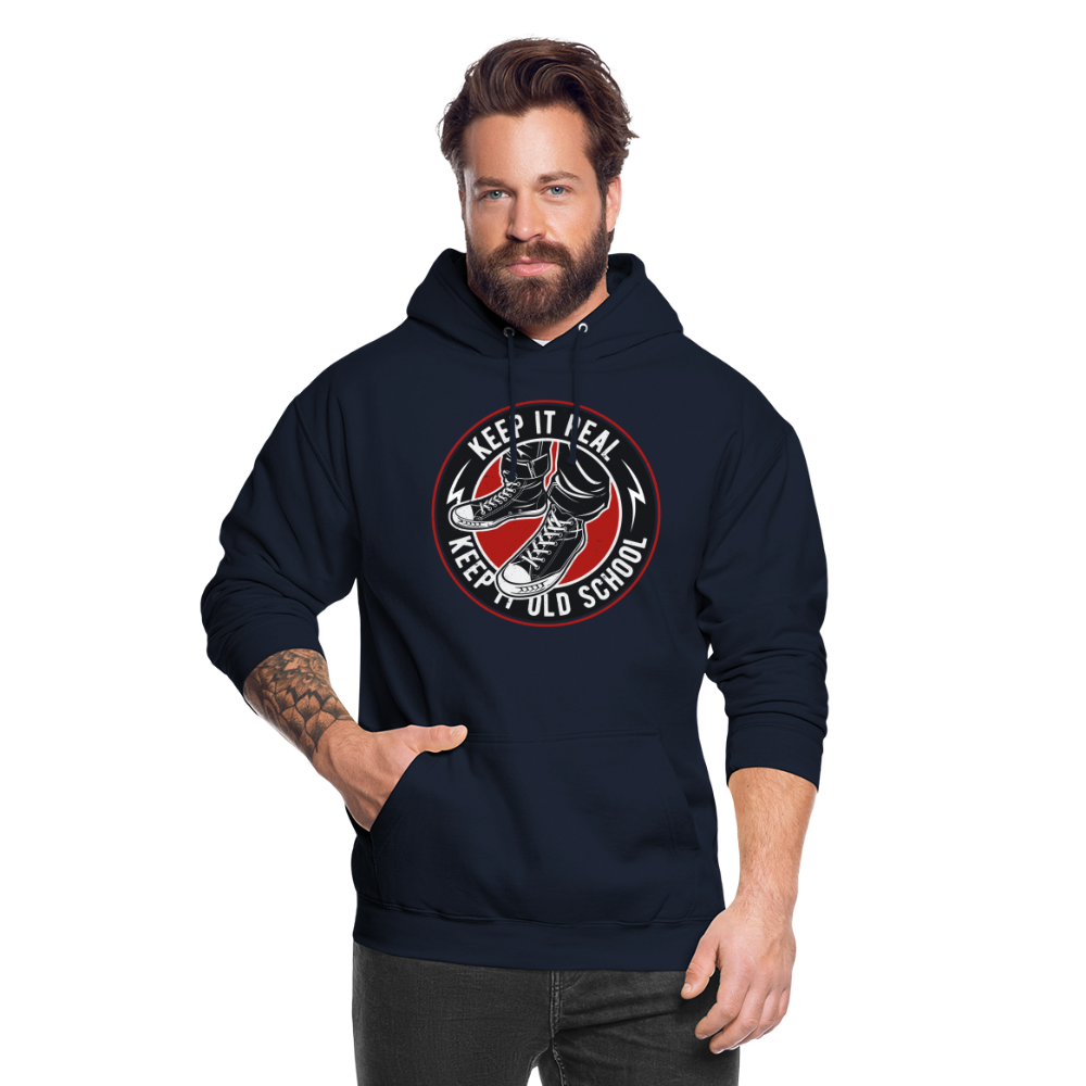 SSW1707 Unisex Hoodie Keep it Oldschool - Navy