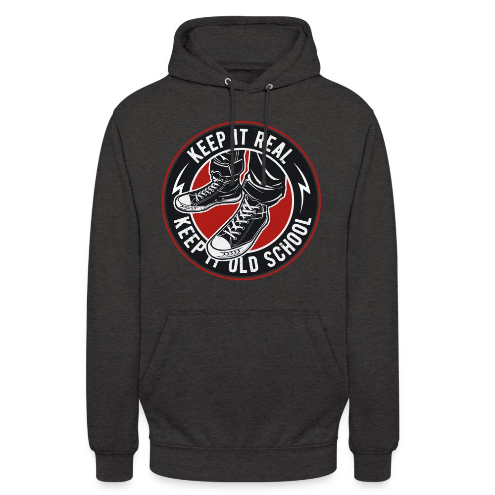 SSW1707 Unisex Hoodie Keep it Oldschool - Anthrazit