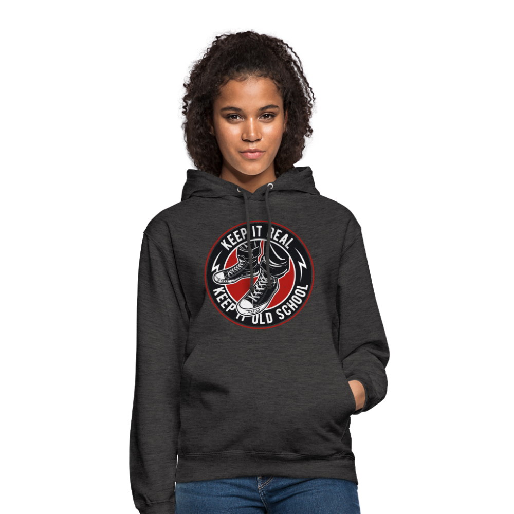 SSW1707 Unisex Hoodie Keep it Oldschool - Anthrazit