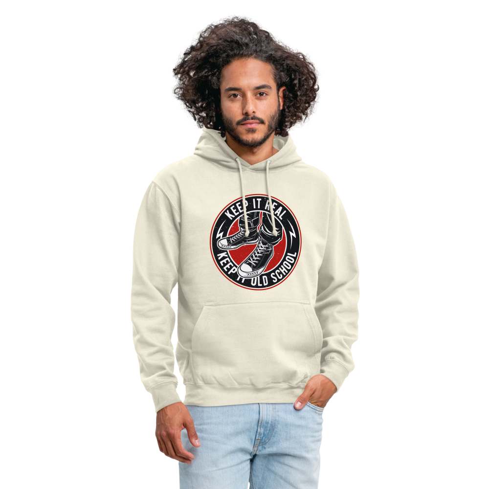 SSW1707 Unisex Hoodie Keep it Oldschool - Vanille-Milchshake