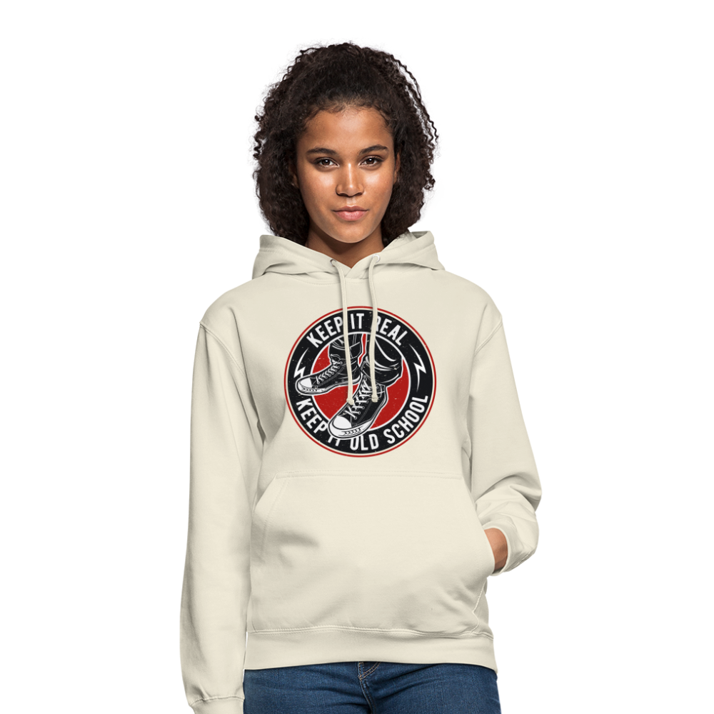SSW1707 Unisex Hoodie Keep it Oldschool - Vanille-Milchshake