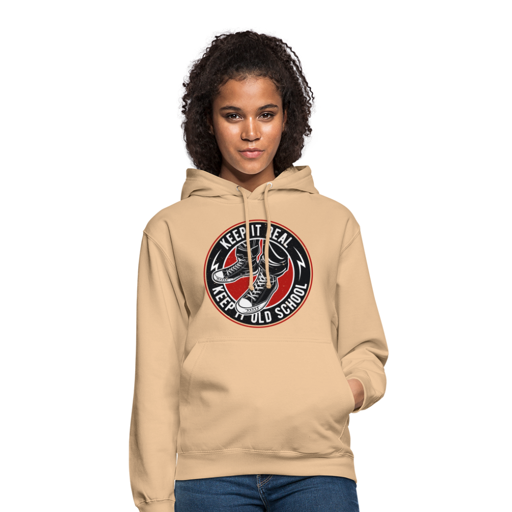 SSW1707 Unisex Hoodie Keep it Oldschool - Beige