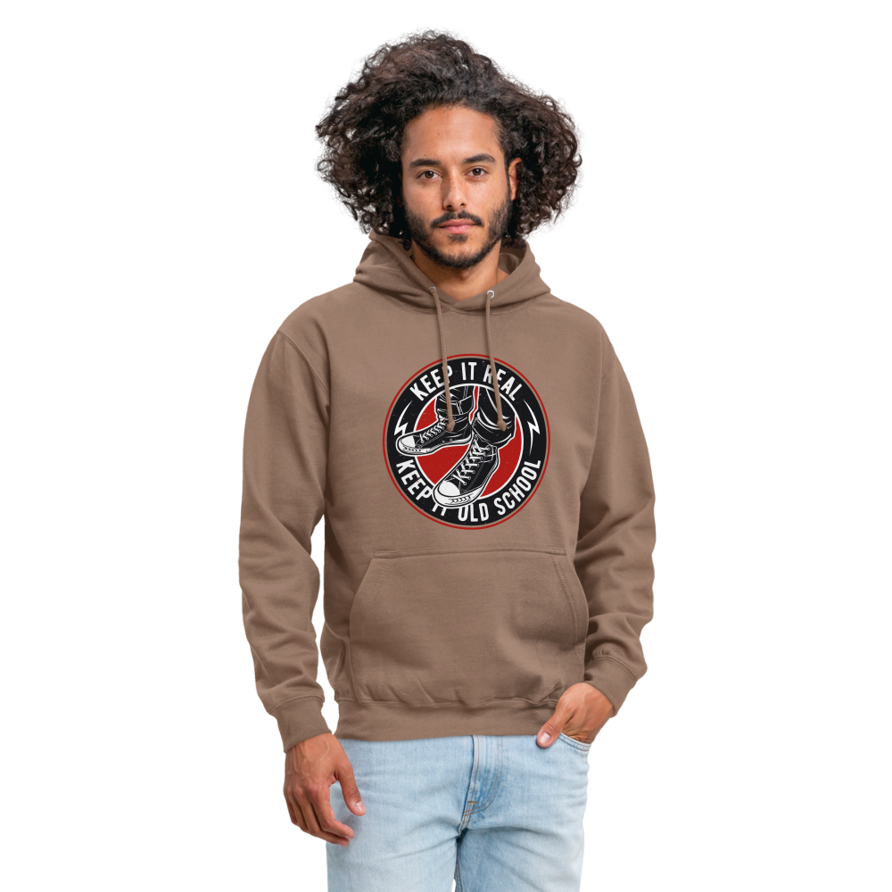SSW1707 Unisex Hoodie Keep it Oldschool - Mokka