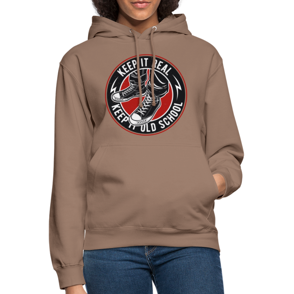 SSW1707 Unisex Hoodie Keep it Oldschool - Mokka