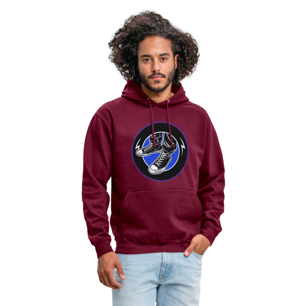 SSW1706 Unisex Hoodie Keep it Oldschool - Bordeaux
