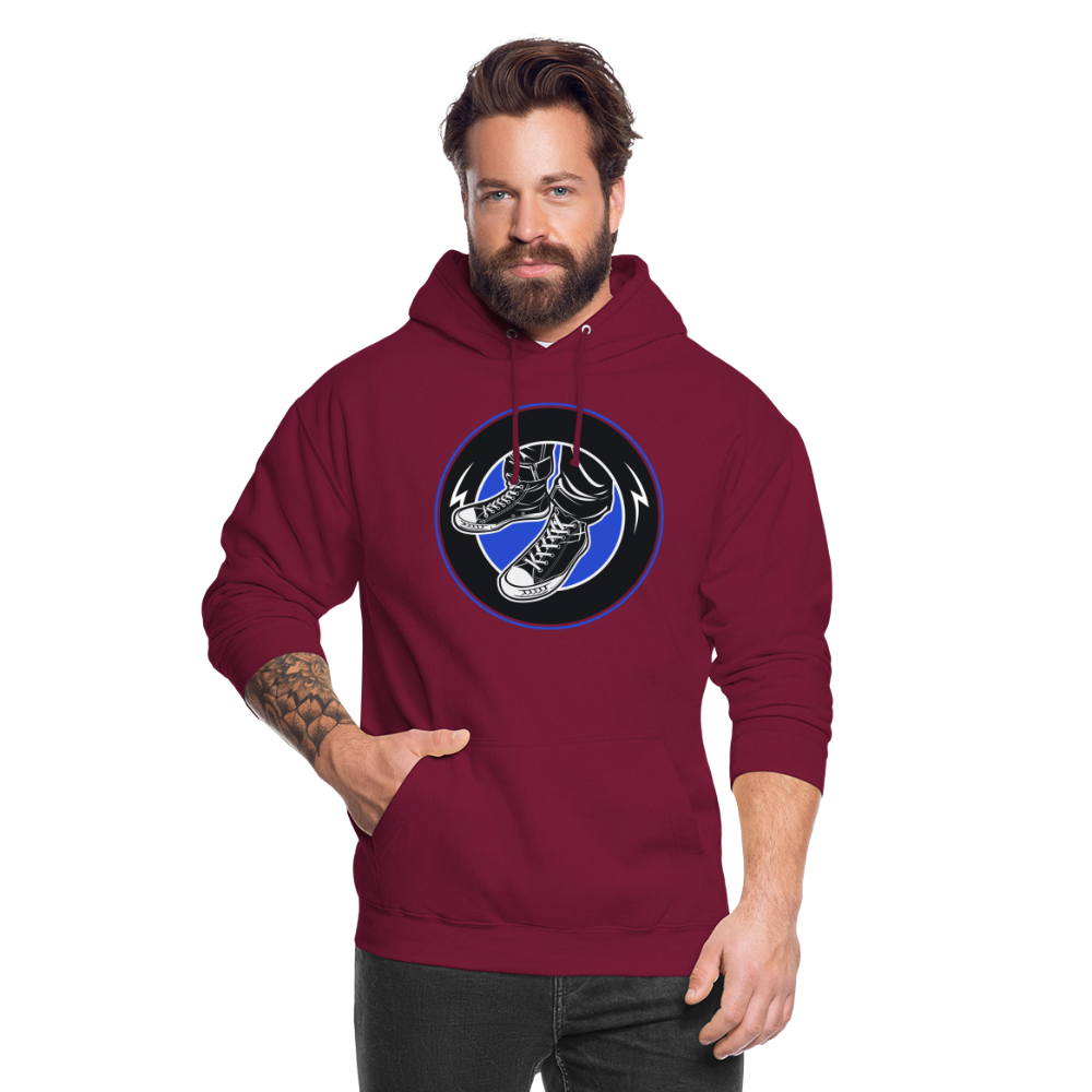 SSW1706 Unisex Hoodie Keep it Oldschool - Bordeaux