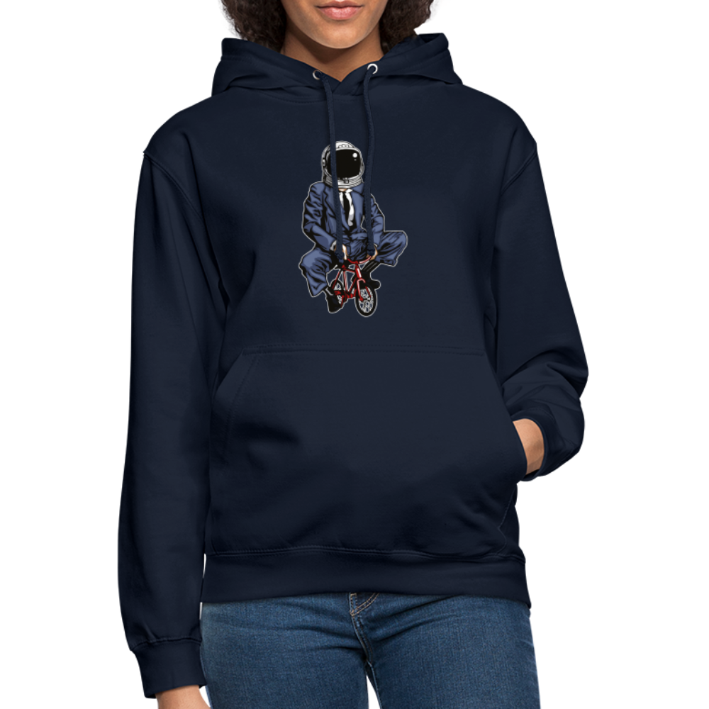 SSW1705 Unisex Hoodie Fahrrad zum Mond - Navy