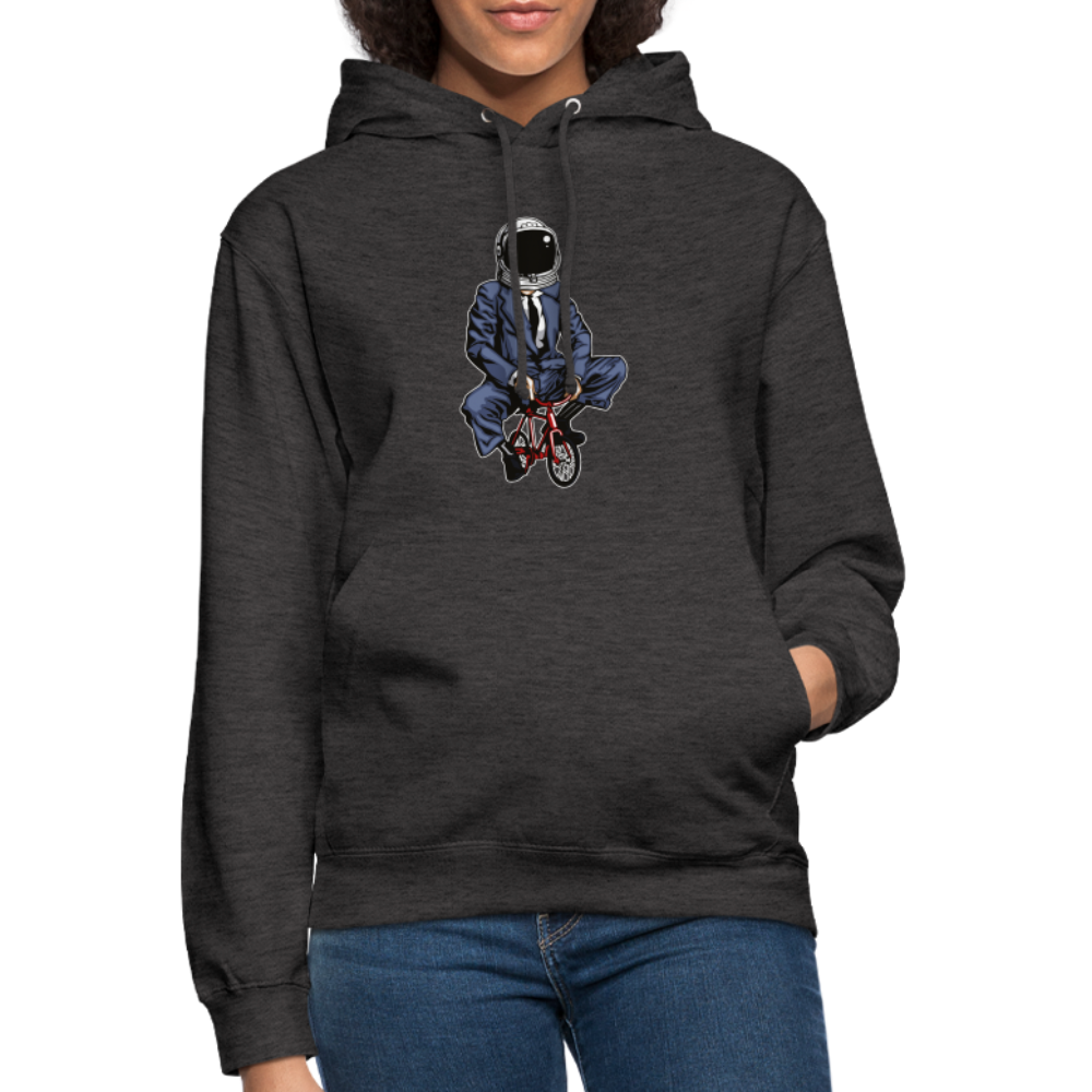 SSW1705 Unisex Hoodie Fahrrad zum Mond - Anthrazit