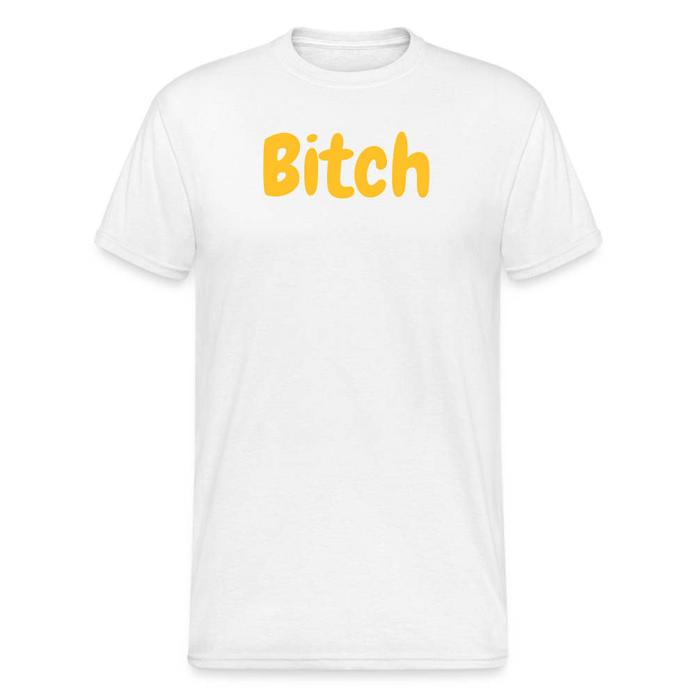 SSW1712 Tshirt Bitch - weiß