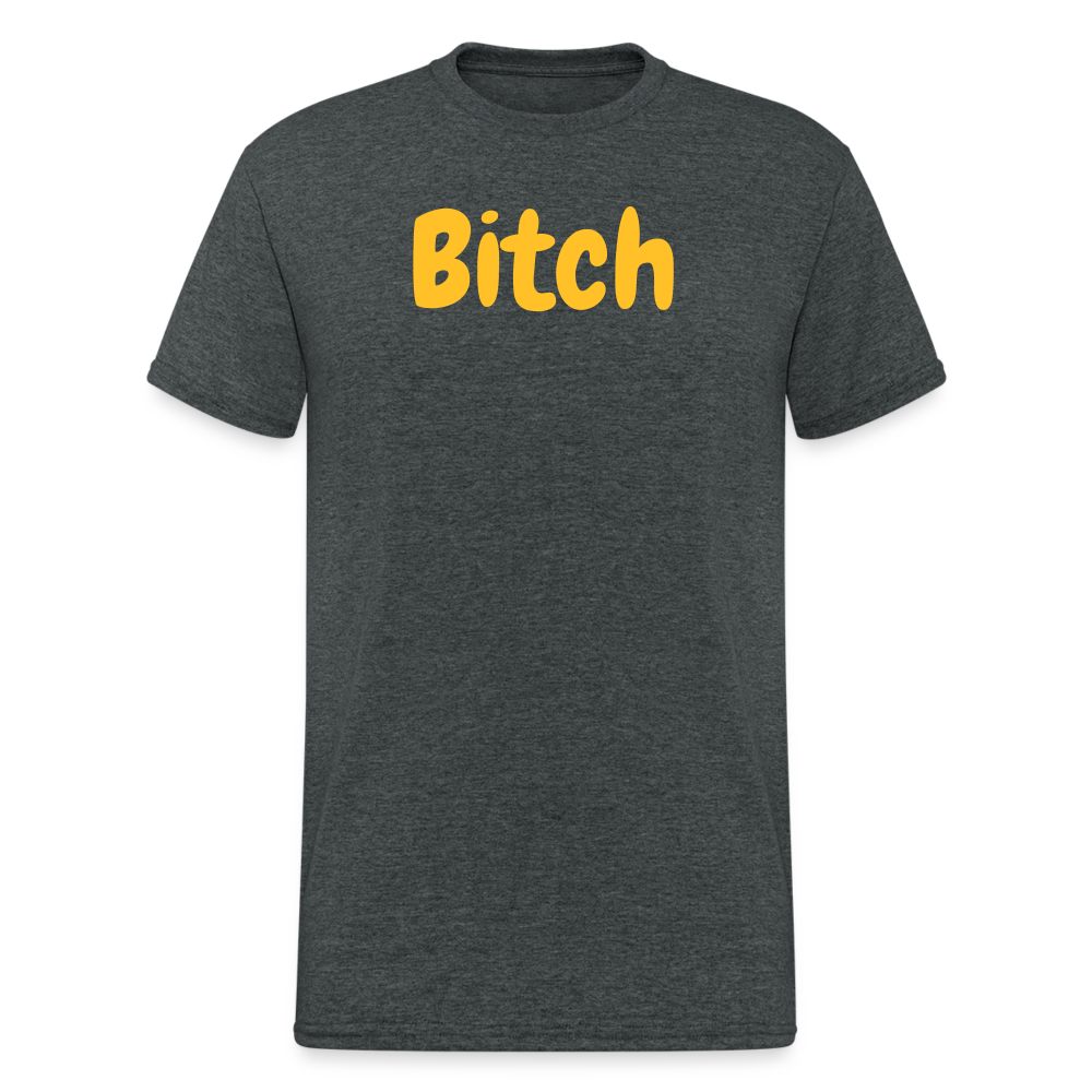 SSW1712 Tshirt Bitch - Dunkelgrau meliert
