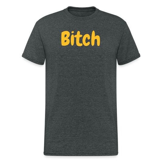 SSW1712 Tshirt Bitch - Dunkelgrau meliert