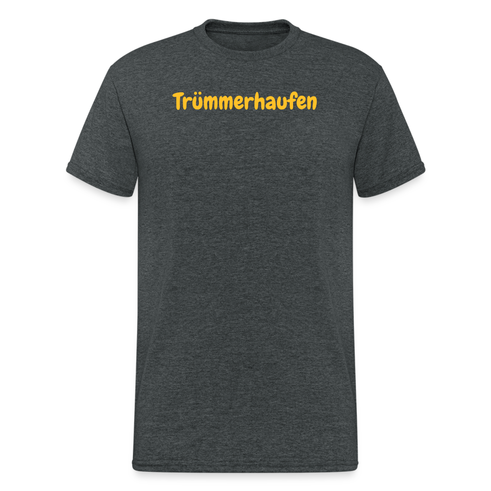 SSW1713 Tshirt Trümmerhaufen - Dunkelgrau meliert
