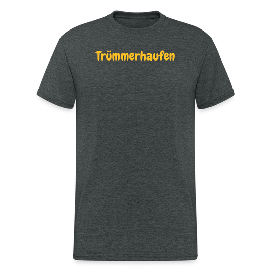 SSW1713 Tshirt Trümmerhaufen - Dunkelgrau meliert