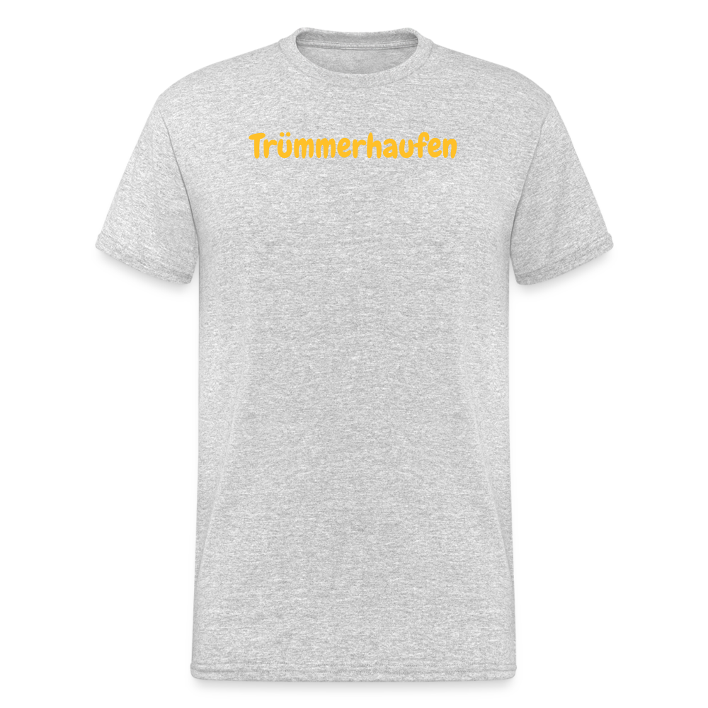 SSW1713 Tshirt Trümmerhaufen - Grau meliert