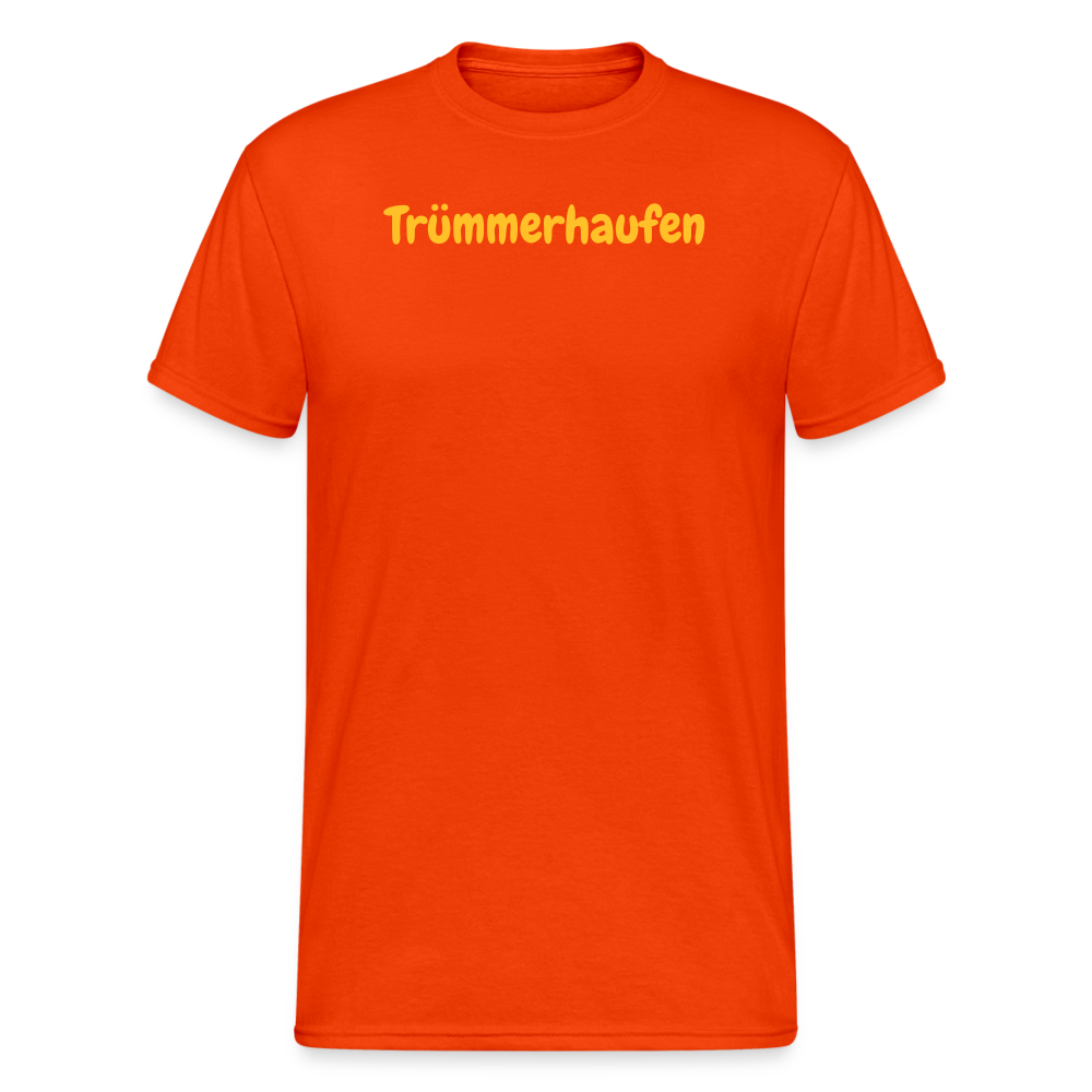 SSW1713 Tshirt Trümmerhaufen - kräftig Orange