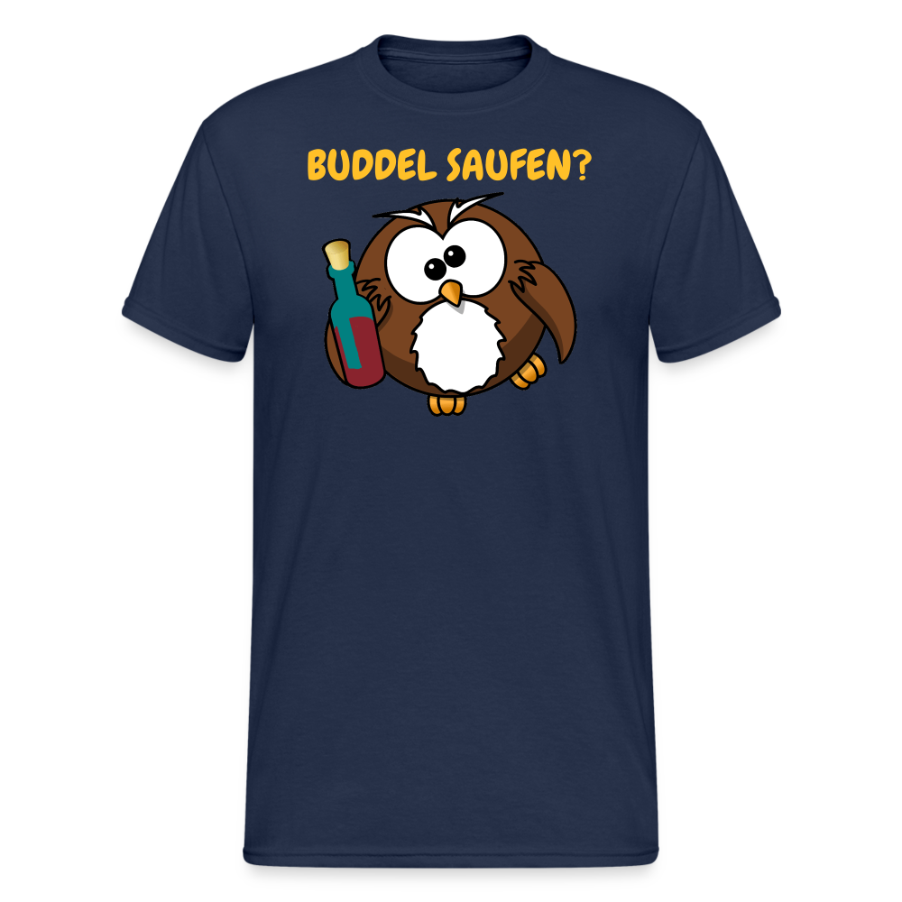 SSW1721 Tshirt BUDDEL SAUFEN? - Navy