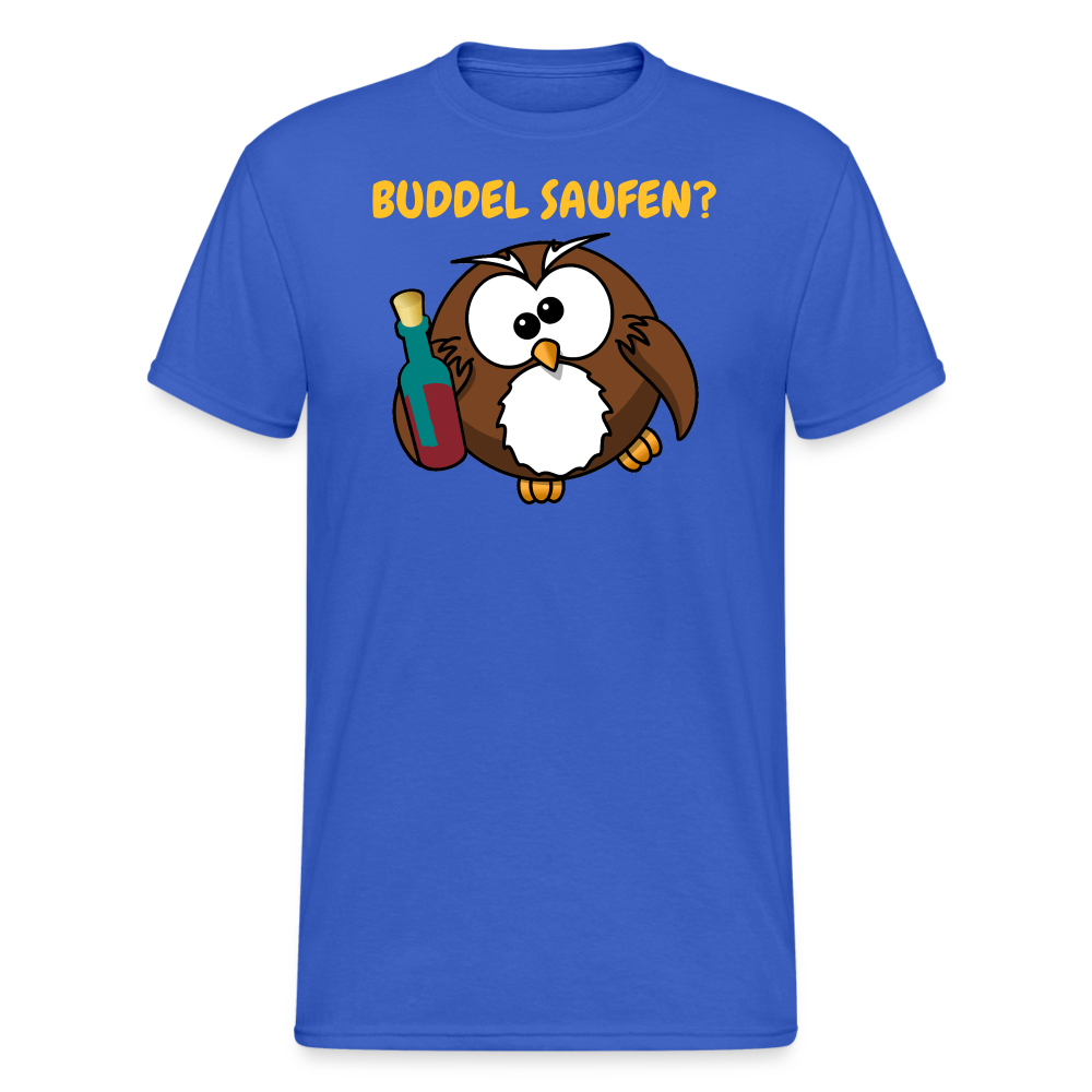SSW1721 Tshirt BUDDEL SAUFEN? - Königsblau