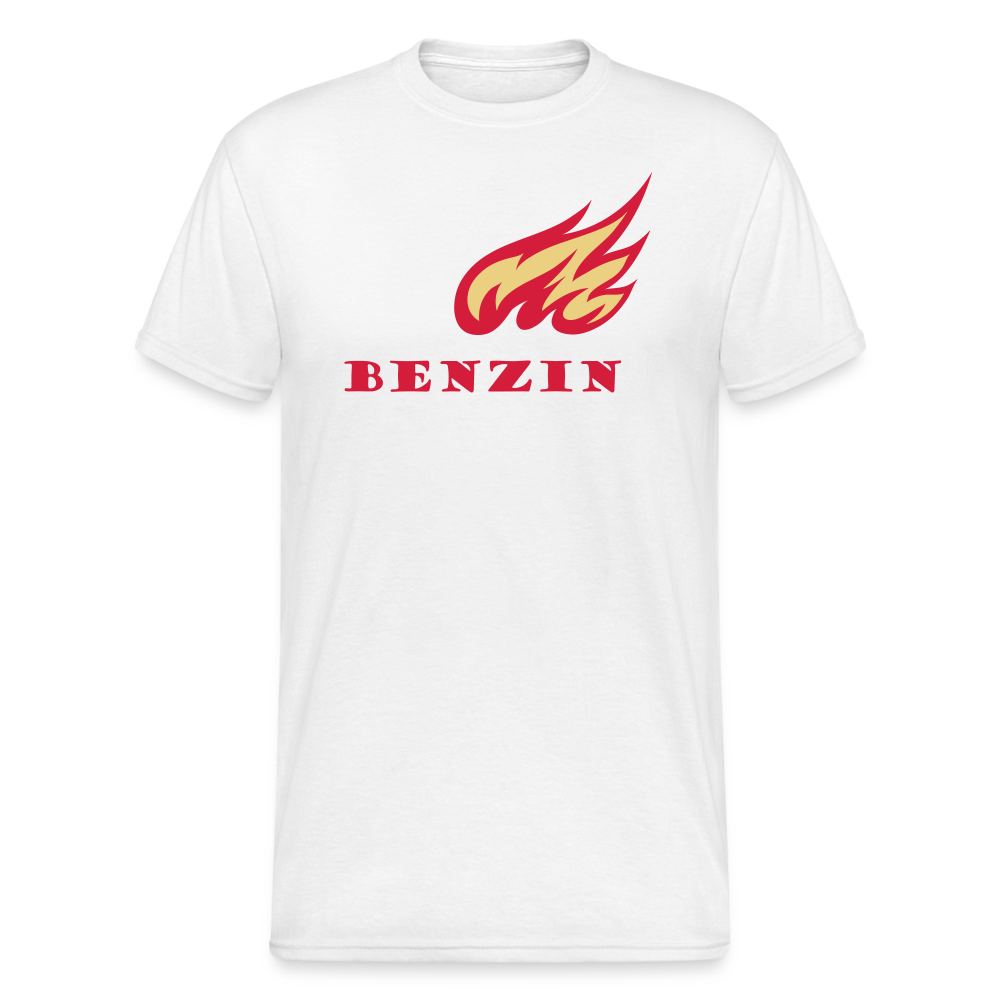 SSW1722 Tshirt Benzin im Blut - weiß