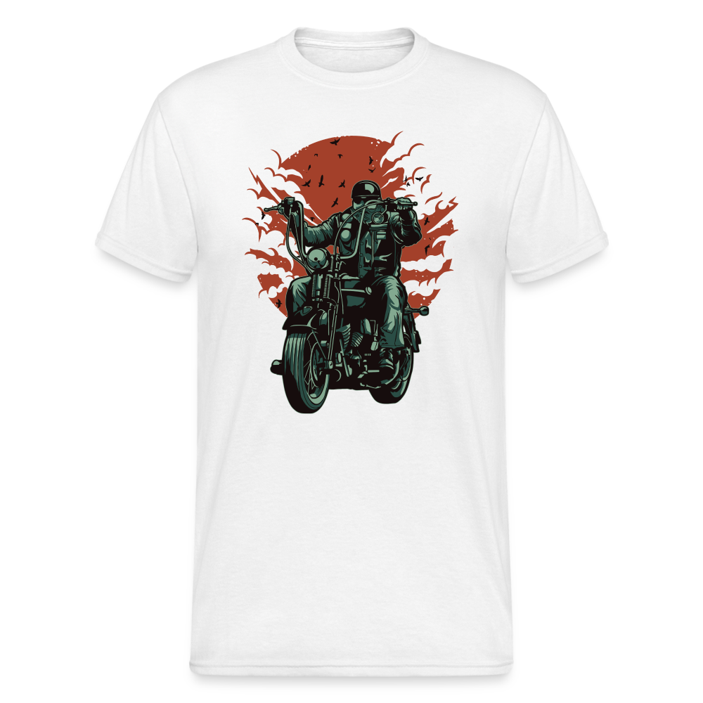 SSW1723 Tshirt Live To Rock - weiß