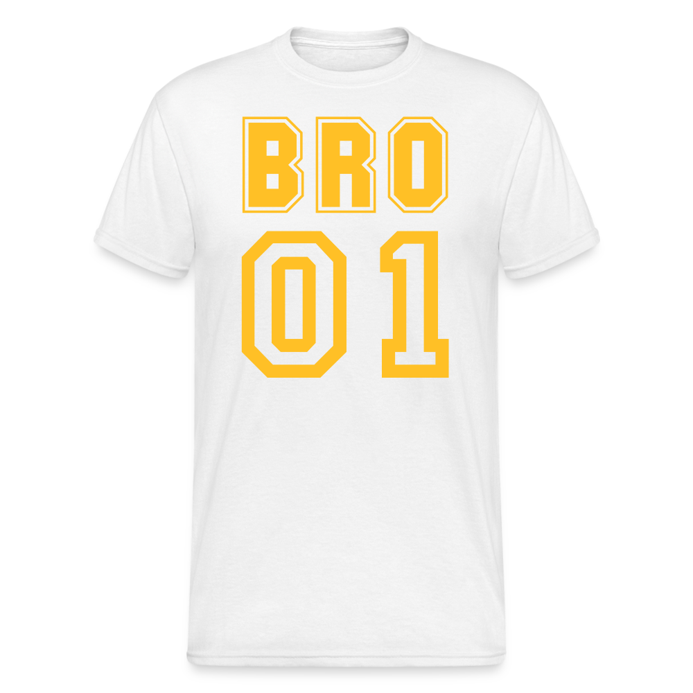 SSW1727 Tshirt Bruder - weiß