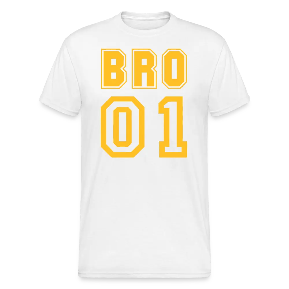 SSW1727 Tshirt Bruder - weiß