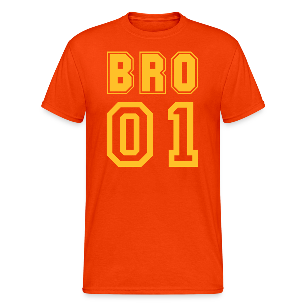 SSW1727 Tshirt Bruder - kräftig Orange