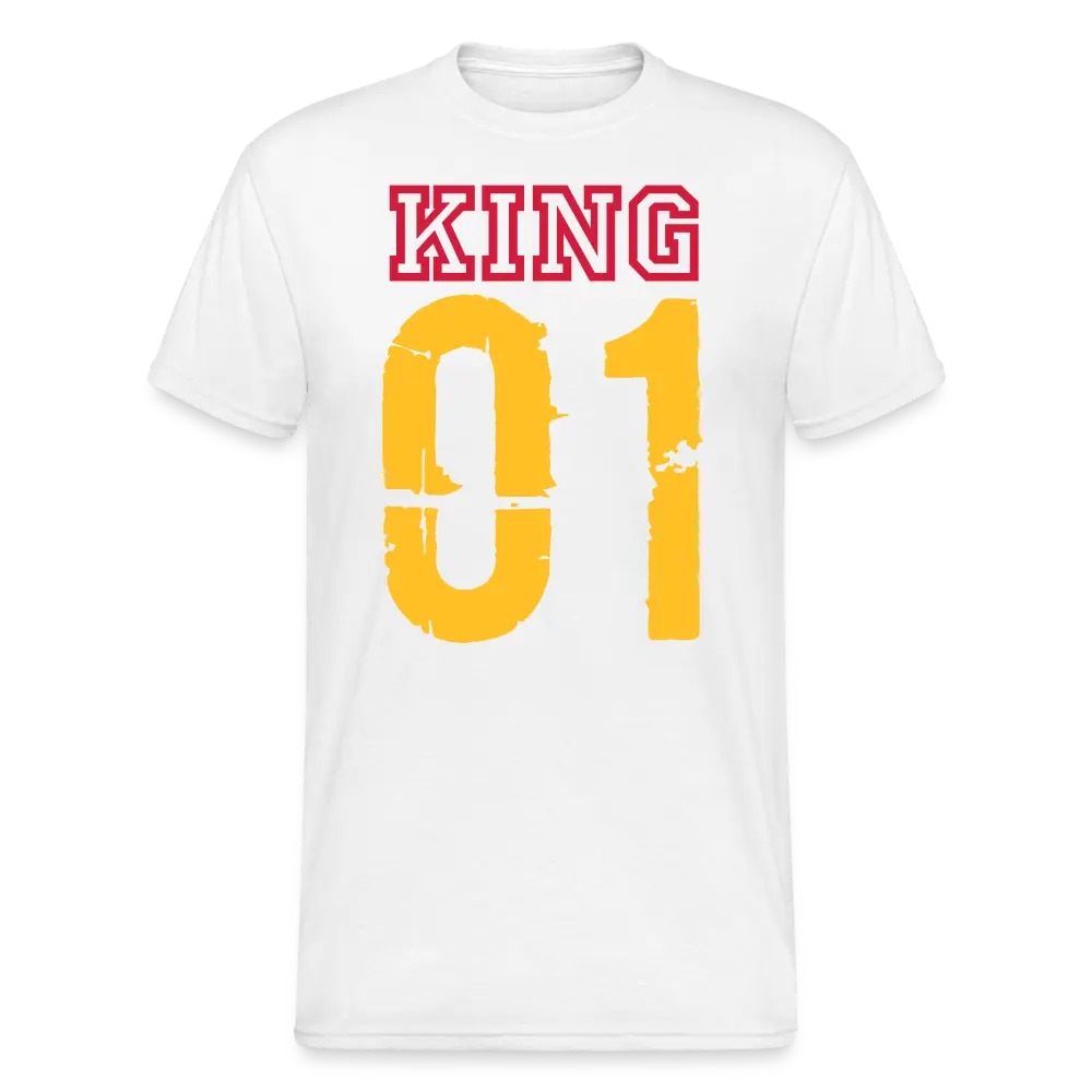 SSW1729 Tshirt KING 01 - weiß