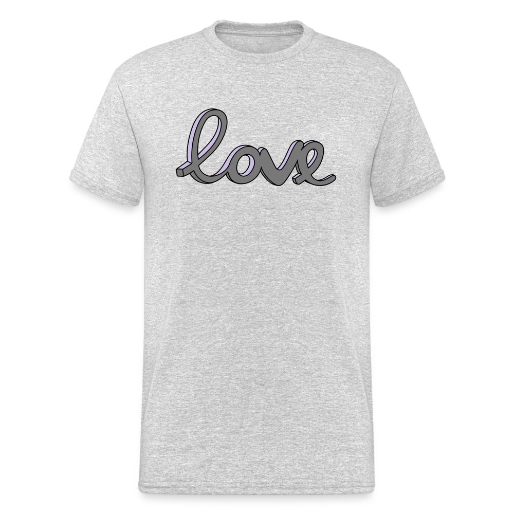 SSW1733 Tshirt Love - Grau meliert