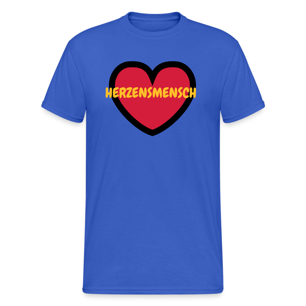 SSW1734 Tshirt HERZENSMENSCH - Königsblau